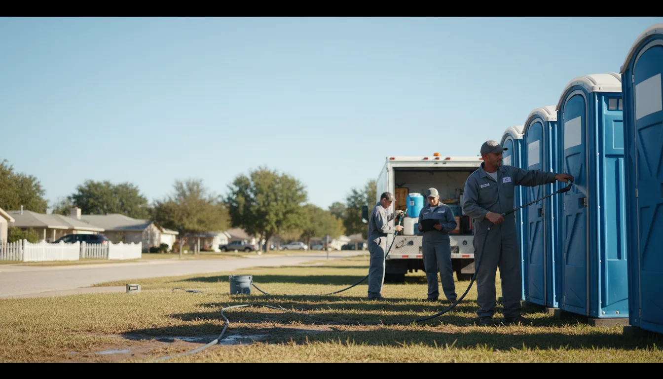 Long-Term Portable Toilet Rental in Vinemont, AL near me